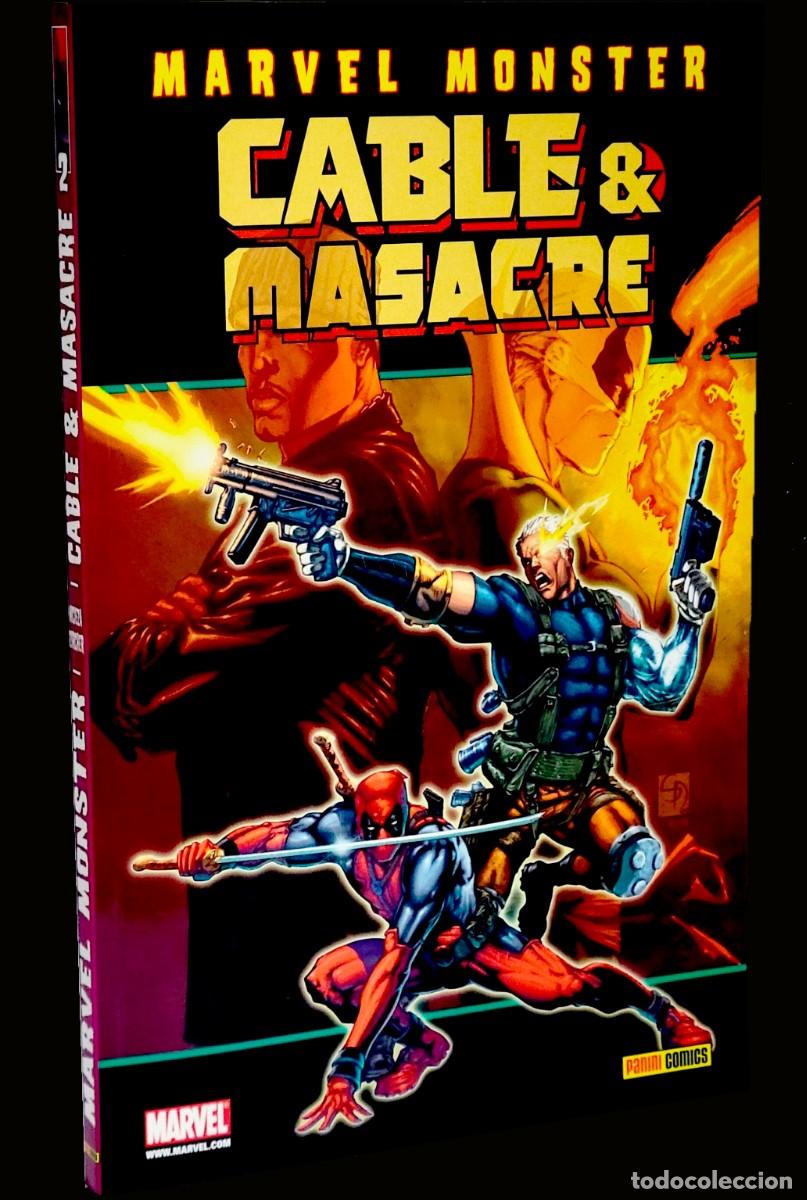 Tebeos: BUEN ESTADO - MARVEL MONSTER: CABLE & MASACRE 2 - PANINI (2010)