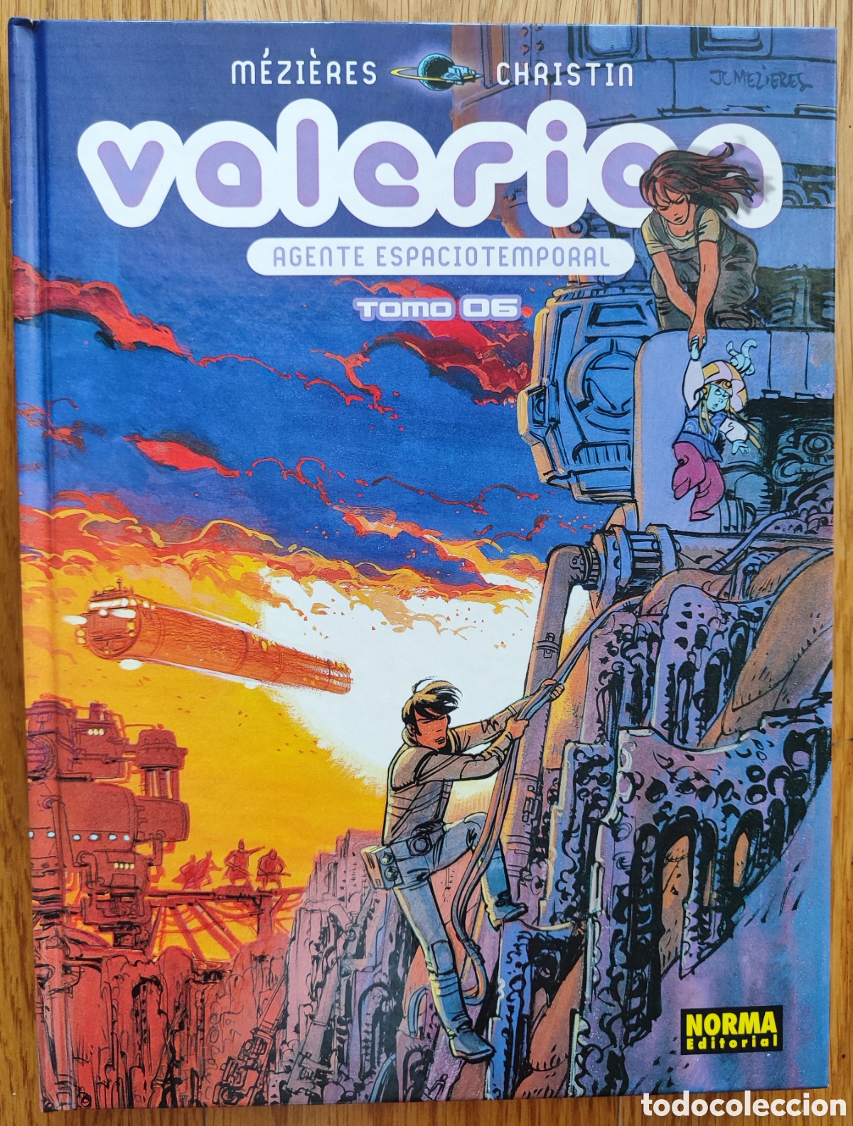 Tebeos: Lote 5 libros de Valerian, Agente Espacio-temporal.