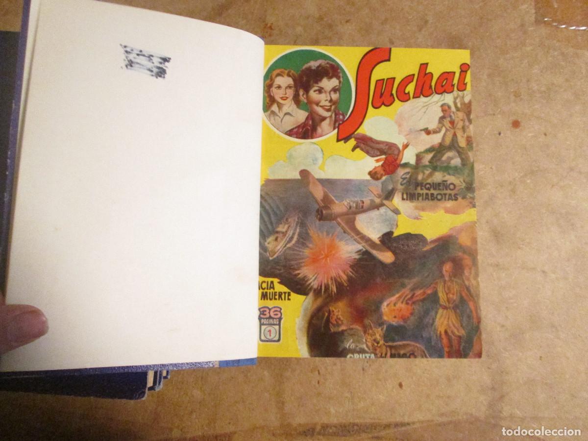 Tebeos: colecci&oacute;n completa suchai, original hispano americana 1953, 75 n&uacute;meros, encuadernada