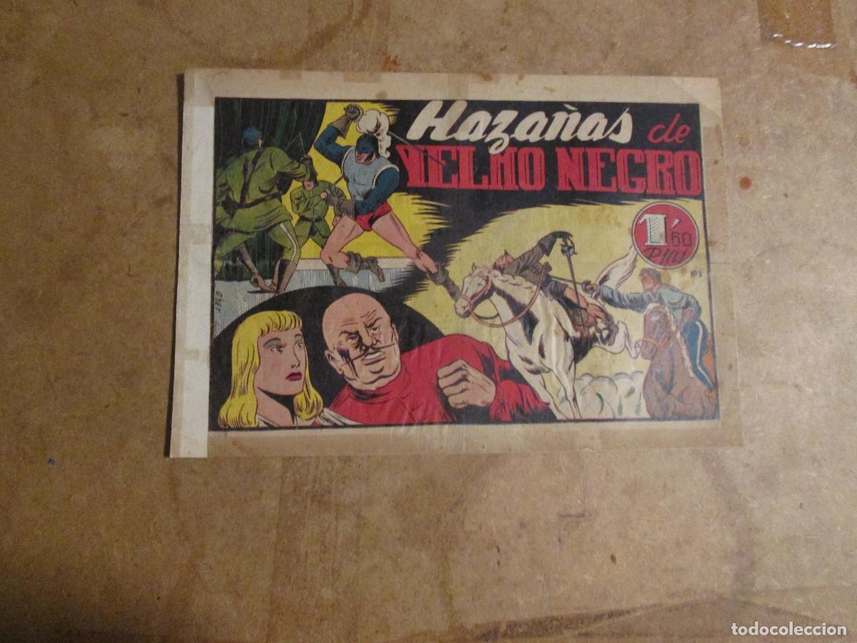 Tebeos: Yelmo Negro n&ordm; 1 de 14, original toray 1947
