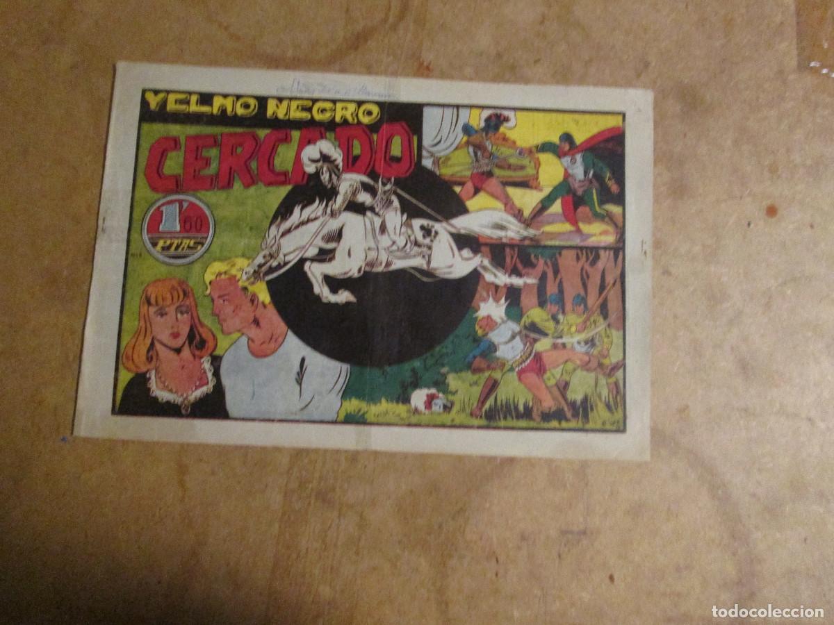 Tebeos: Yelmo Negro n&ordm; 5 de 14, original toray 1947
