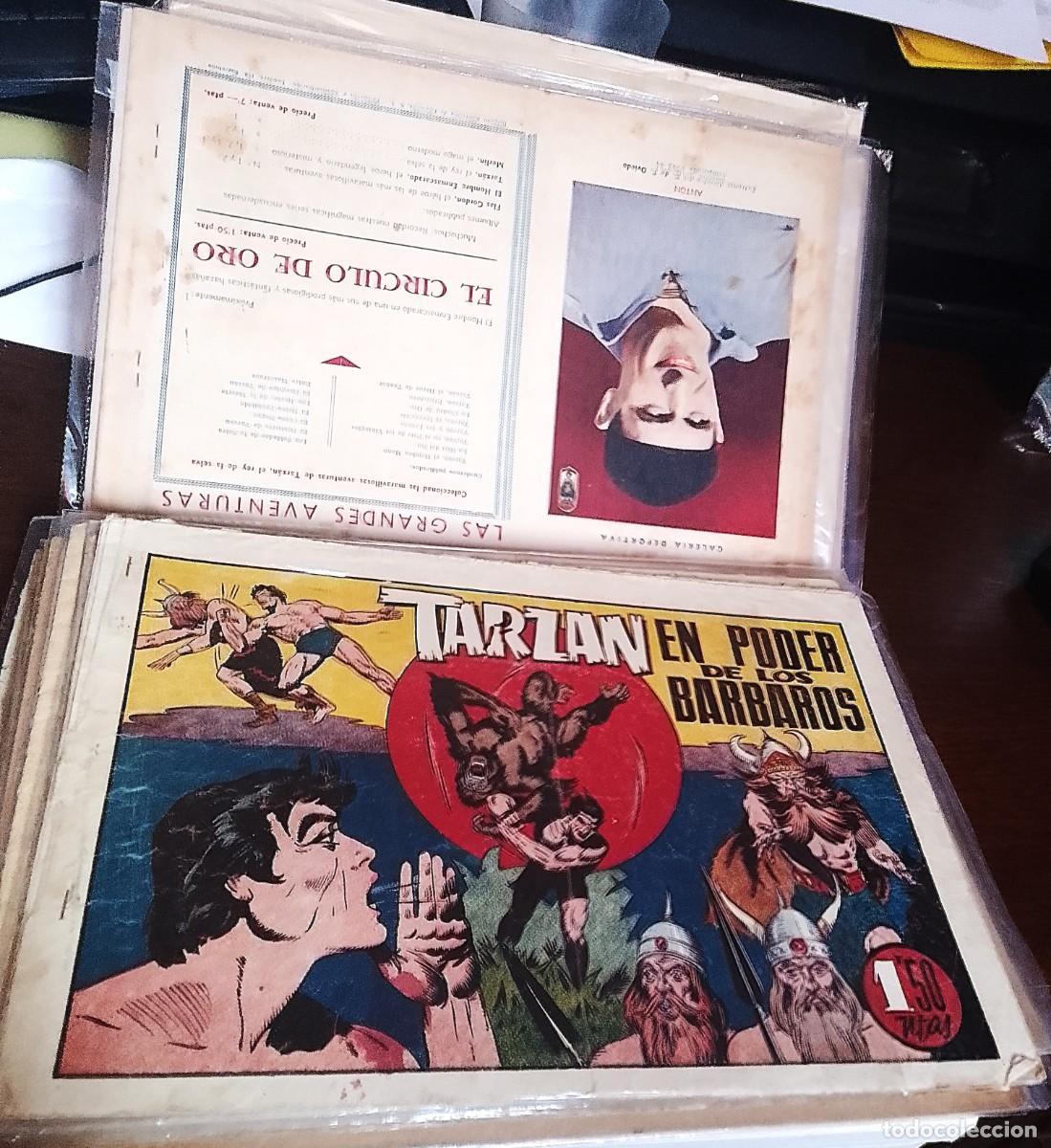 Tebeos: TARZAN-H.AMERICANA 1942-ORIGINALES-LOTE46 TEBEOS-SUELTOS NO-VER FOTOS Y LEER DESCRIPCION