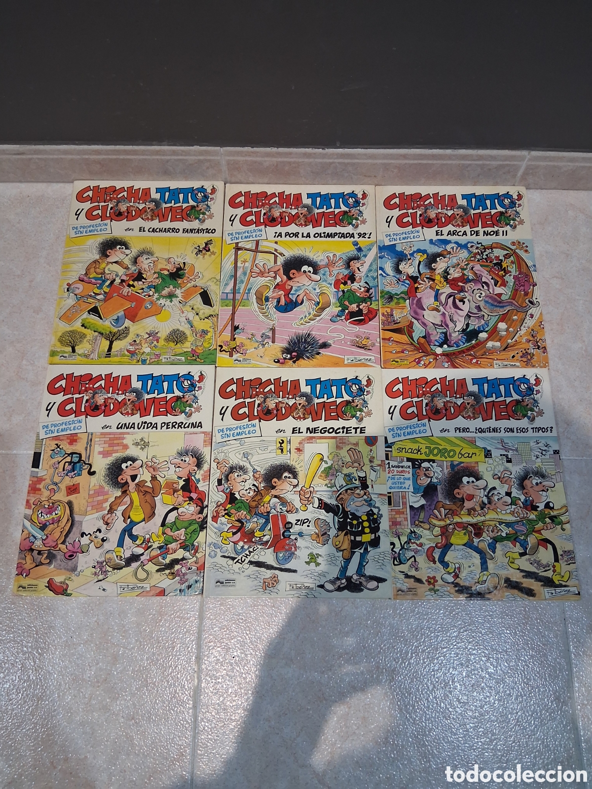 Tebeos: Comics antiguos chicha tato y clodoveo