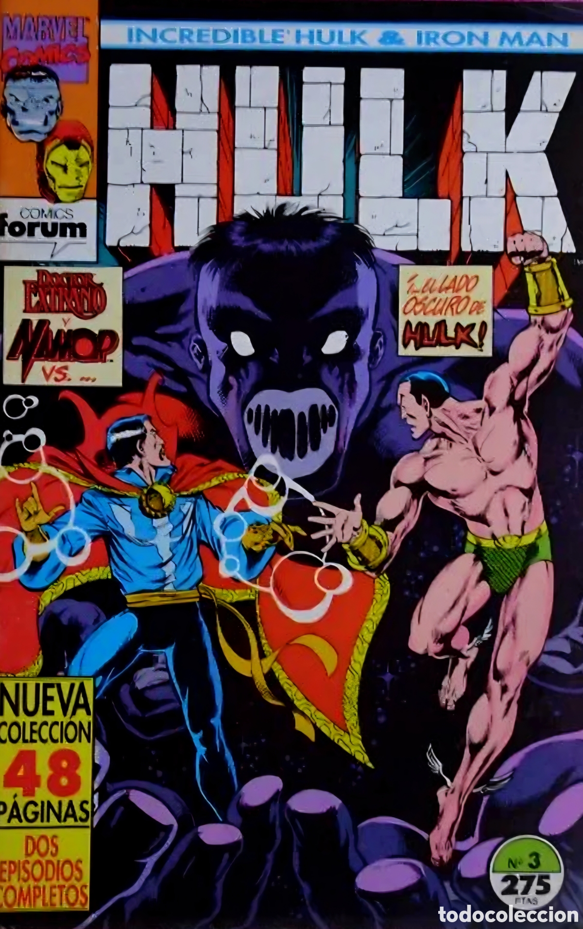 Tebeos: COLECCI&Oacute;N COMPLETA INCRE&Iacute;BLE HULK & IRON MAN COMICS FORUM MARVEL GRAPA EXCELENTE ESTADO