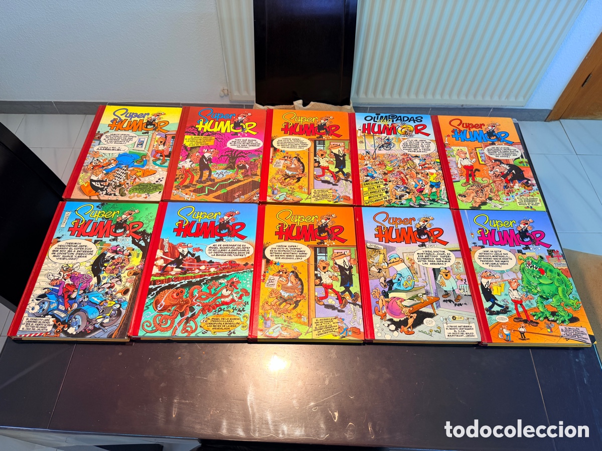 Tebeos: Mortadelo y Filemon Lote 10 tomos c&oacute;mics Super Humor