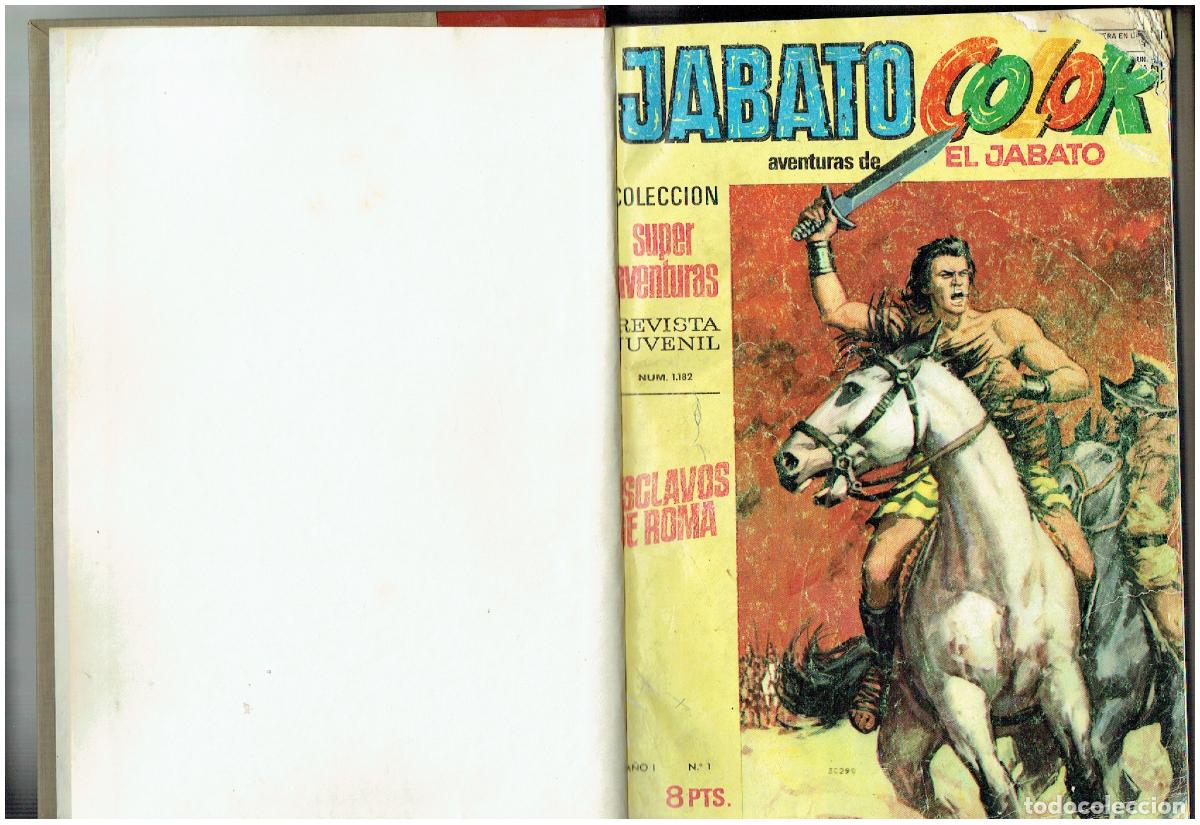 Tebeos: JABATO COLOR. COMPLETA A FALTA DE 2 NROS(209 Y 210). (ST/PR 00. RUM)