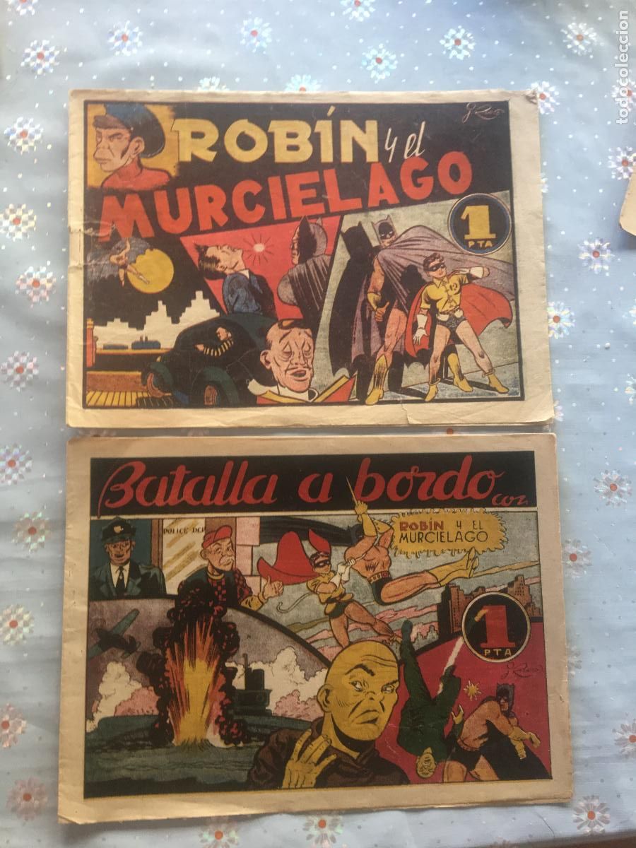 Tebeos: ROBIN Y EL MURCIELAGO 1- 3 -4 -5 - 6 -7 -10 -11- 12