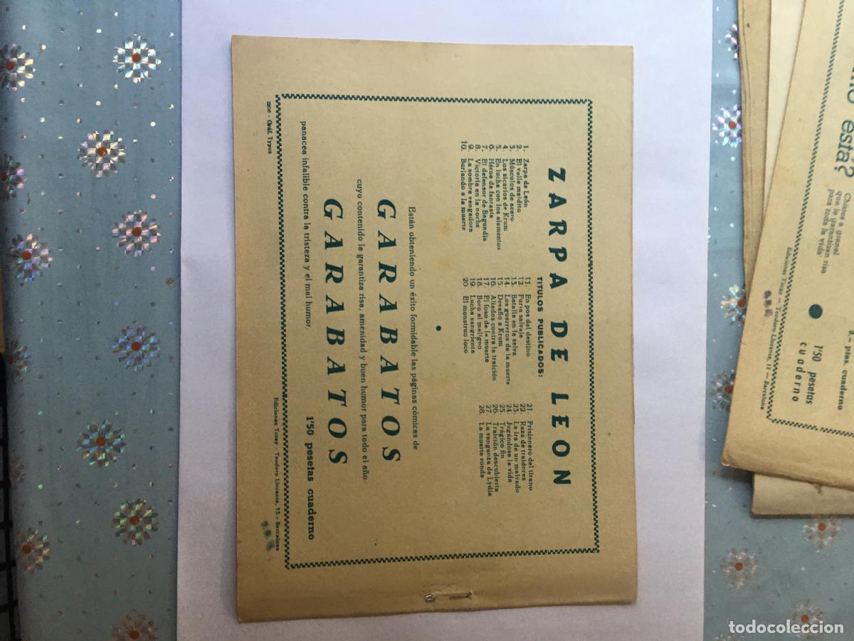 Tebeos: ZARPA DE LEON 60 NUMEROS + ALMANAQUE ,ENVIO CERTIFICADO - Foto 9