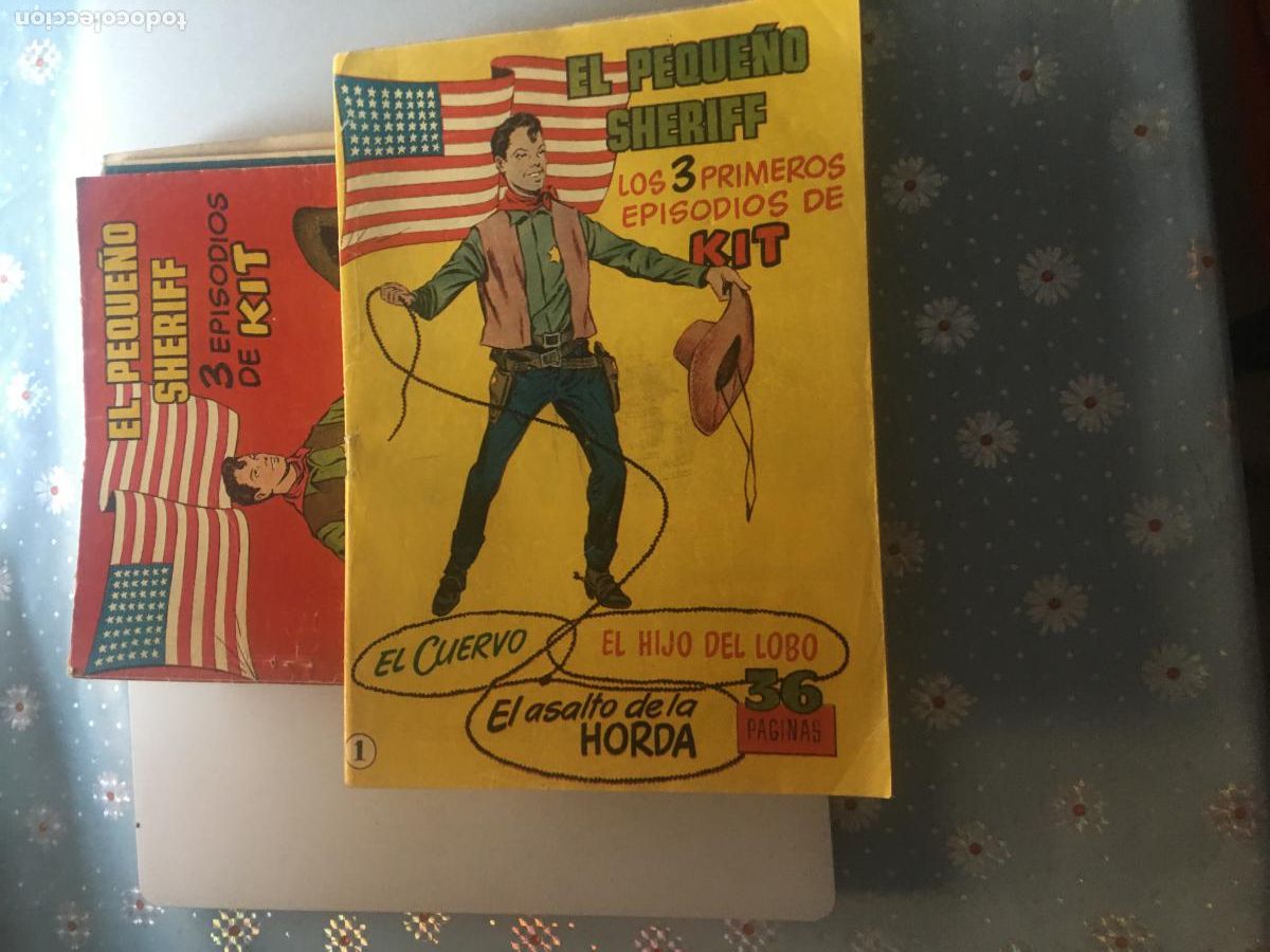 Tebeos: EL PEQUE&Ntilde;O SHERIFF LOTE 1 - 2 - 3 - 4 - 6 REGULAR -8- 9 - 10 -11 A 16 ENVIO CERTIFICADO