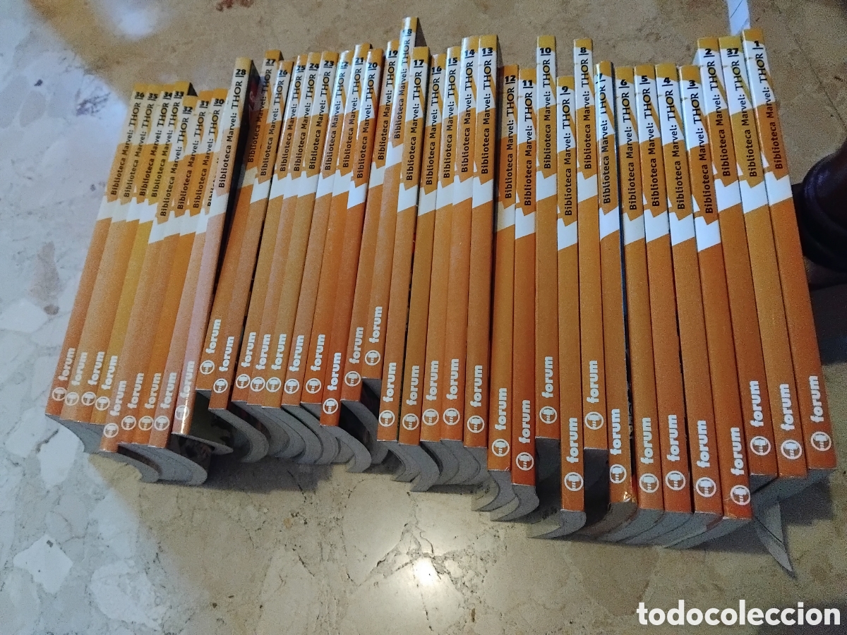 Tebeos: EL PODEROSO THOR. 37 NROS. &iexcl;&iexcl;COLECCI&Oacute;N COMPLETA !!.BBTCA. MARVEL FORUM. (ST/A1. RUM) - Foto 3