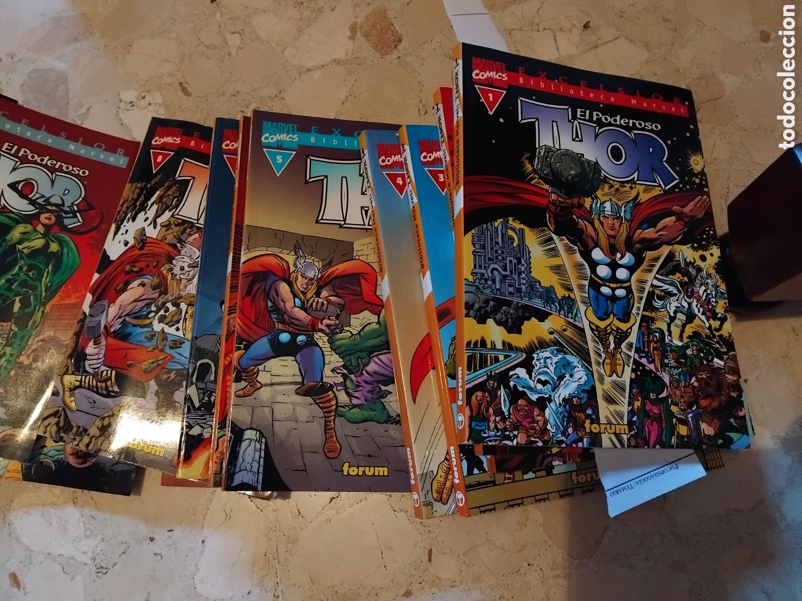 Tebeos: EL PODEROSO THOR. 37 NROS. &iexcl;&iexcl;COLECCI&Oacute;N COMPLETA !!.BBTCA. MARVEL FORUM. (ST/A1. RUM) - Foto 6