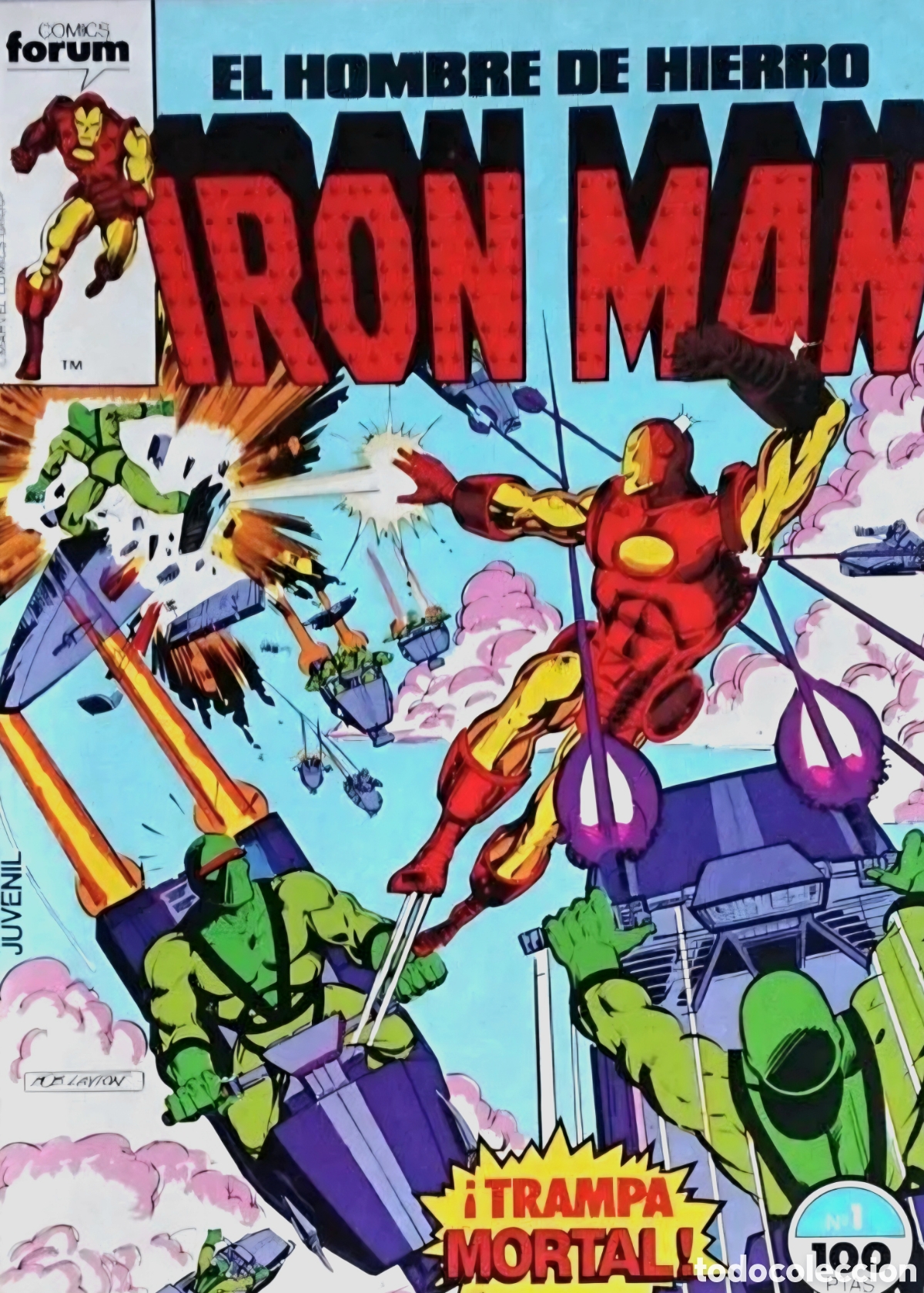 Tebeos: COLECCI&Oacute;N COMPLETA IRON MAN VOL.1 COMICS FORUM MARVEL VOLUMEN 1 MUY BUEN ESTADO