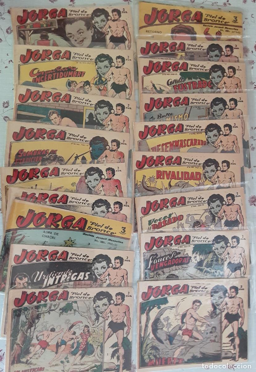 Tebeos: Jorga piel de bronce, colecci&oacute;n completa 18 n&uacute;meros - Foto 1