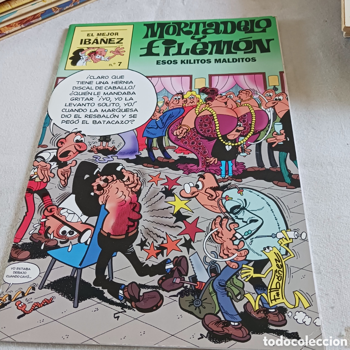 Livros de Banda Desenhada: Esos Kilitos Malditos ,Mortadelo y Filemon deF.Iba&ntilde;ez