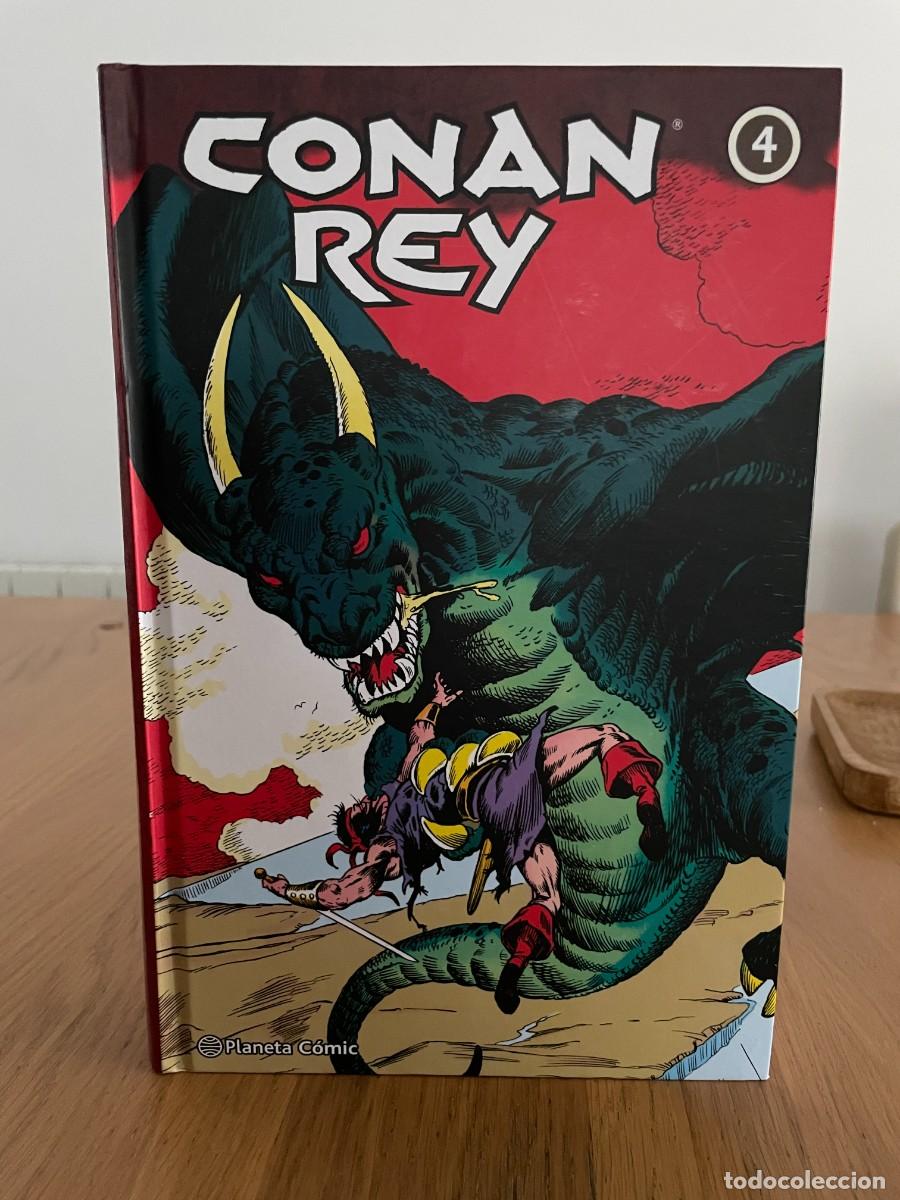 Tebeos: CONAN REY INTEGRAL N&ordm; 4 &ndash; PLANETA C&Oacute;MIC / FORUM &ndash; DESCATALOGADO &ndash; TAPA DURA