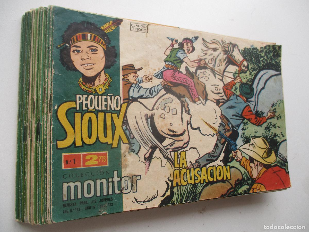 Tebeos: EL PEQUE&Ntilde;O SIOUX ORIGINAL COMPLETA MUY BUEN ESTADO: 32 CUADERNILLOS DE EDITORIAL IBERO MUNDIAL 1962.