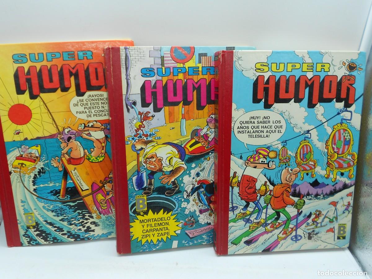 Giornalini: lote de 3 super humor ediciones b 1&ordm; edicion