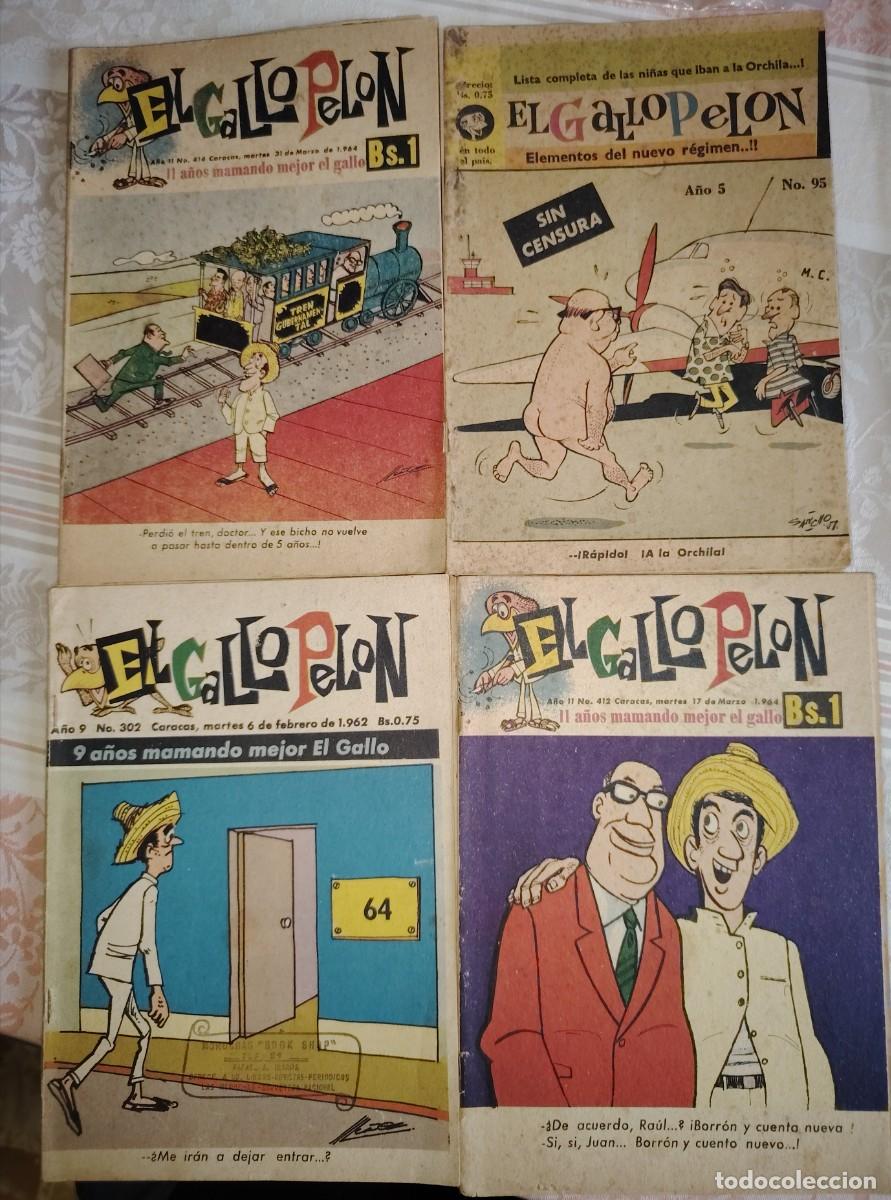 Comics: EL GALLOPELEON 4 NUMEROS A&Ntilde;OS 60