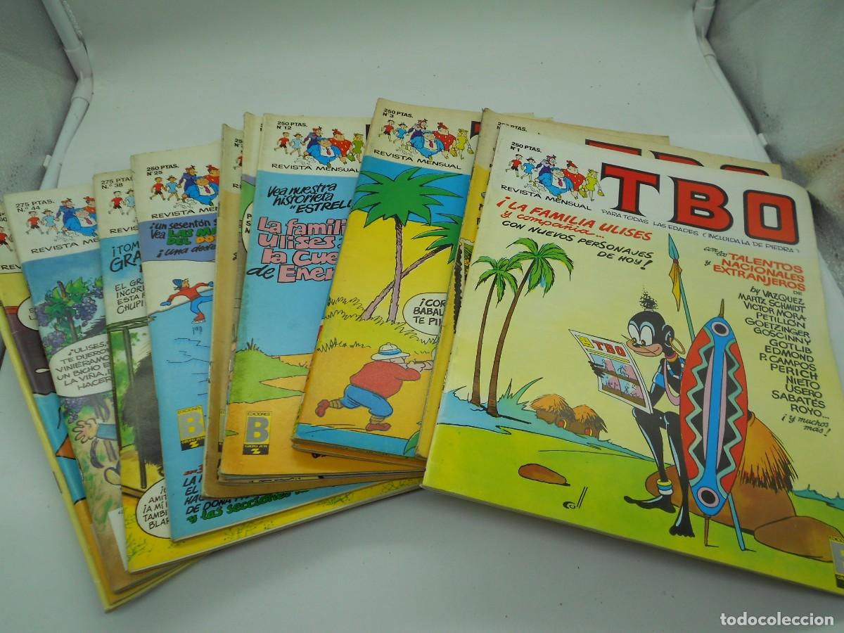 Comics: lote TBO n&ordm; 1-2-3-5-6-12-20-21-25-38-44-46-60-76