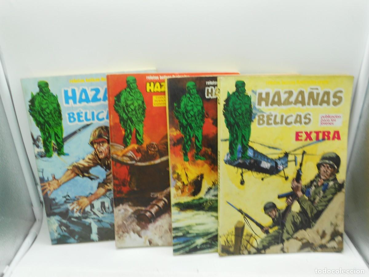 Comics: lote 4 extras haza&ntilde;as belicas