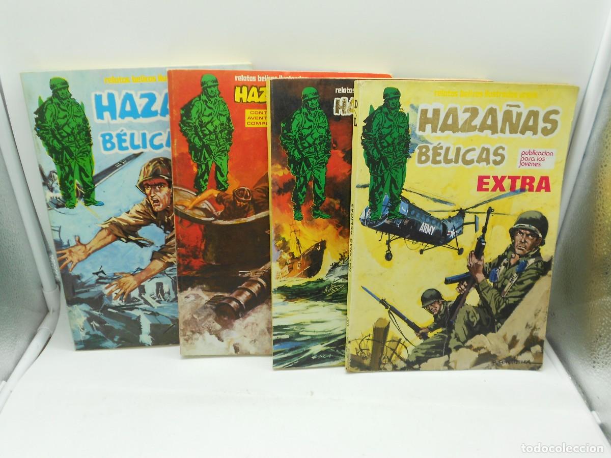Tebeos: lote 4 extras haza&ntilde;as belicas - Foto 2