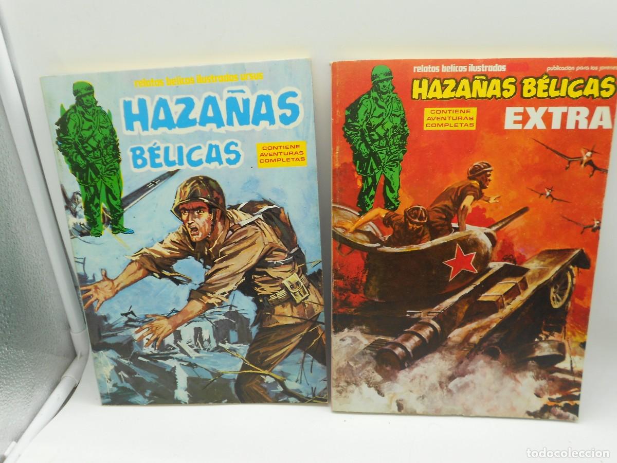 Tebeos: lote 4 extras haza&ntilde;as belicas - Foto 4