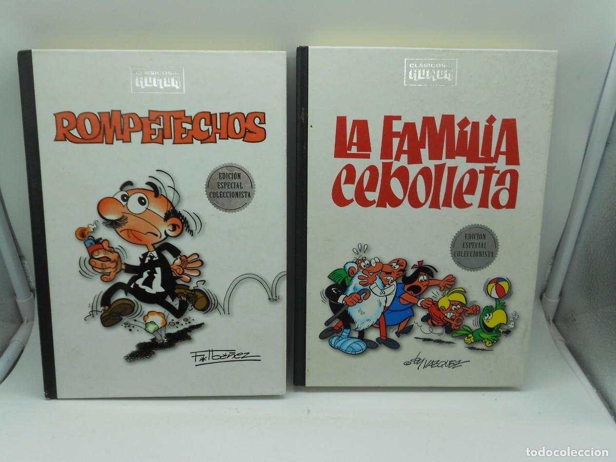 Comics: lote 2 tomos clasicos humor edicion especial coleccionista usados con alguna marca de uso