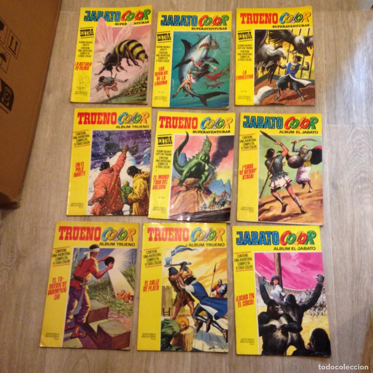 Giornalini: lot de 9 Bandes D&egrave;ssin&egrave;s Vintage en langue &egrave;spagnole