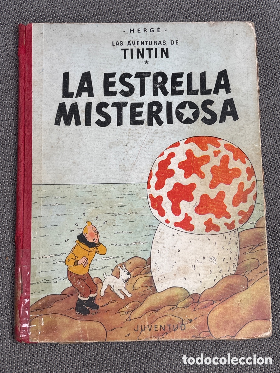 Tebeos: [RARO] C&oacute;mic Antiguo de Tint&iacute;n, &rdquo;La estrella Misteriosa&rdquo;, Editorial Juventud, Herg&eacute;