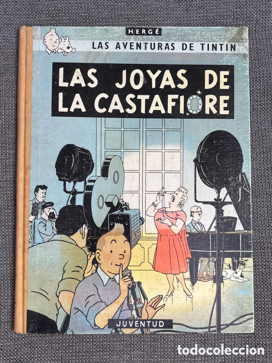 Livros de Banda Desenhada: [RARO] C&oacute;mic Antiguo Tint&iacute;n, &ldquo;Las Joyas de la Castafiore&rdquo;, Editorial Juventud