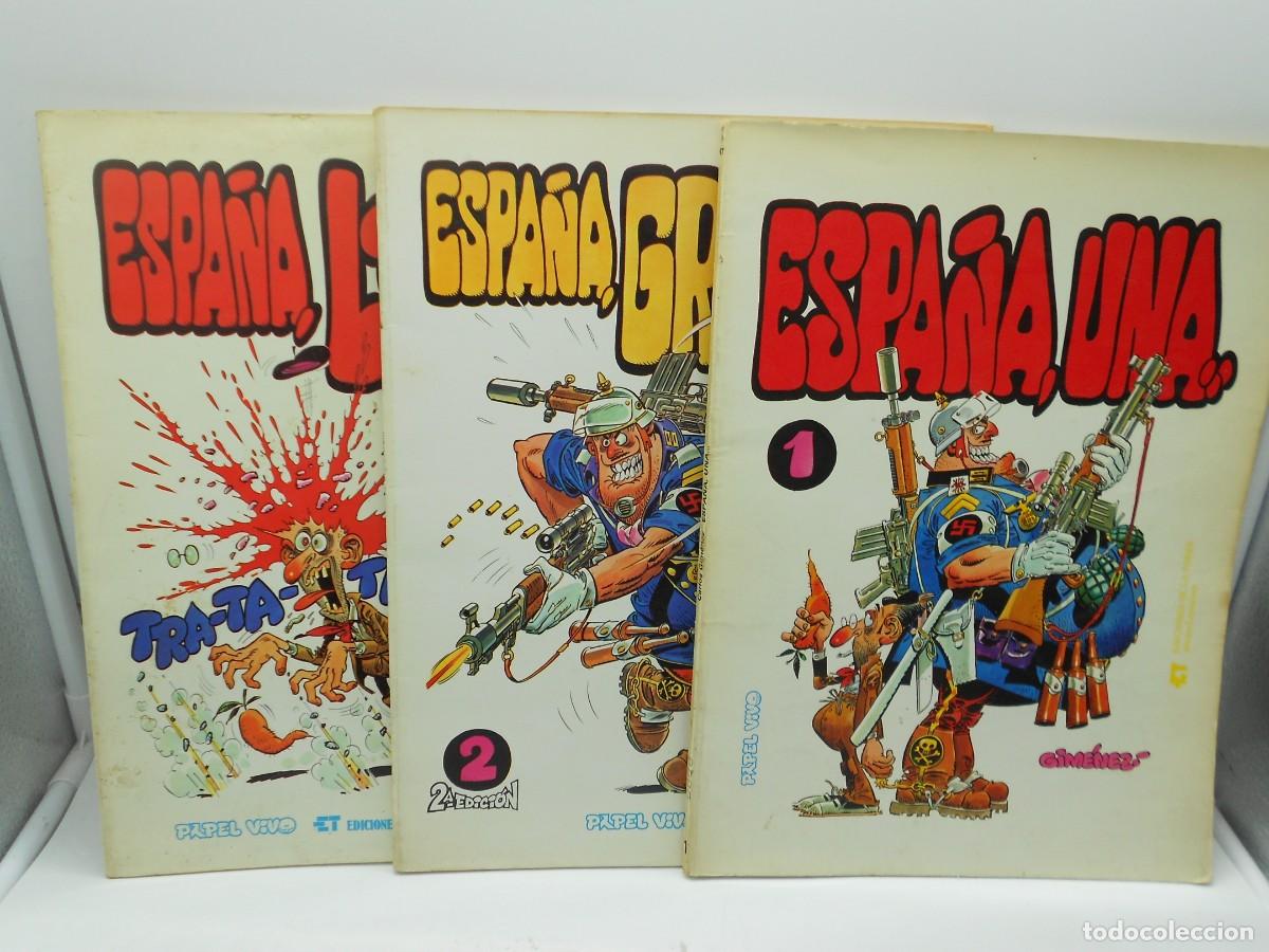 Livros de Banda Desenhada: espa&ntilde;a una grande y libre 3 numeros tapa blanda