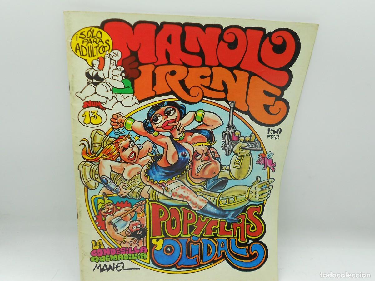 Tebeos: manolo e irene tapa blanda