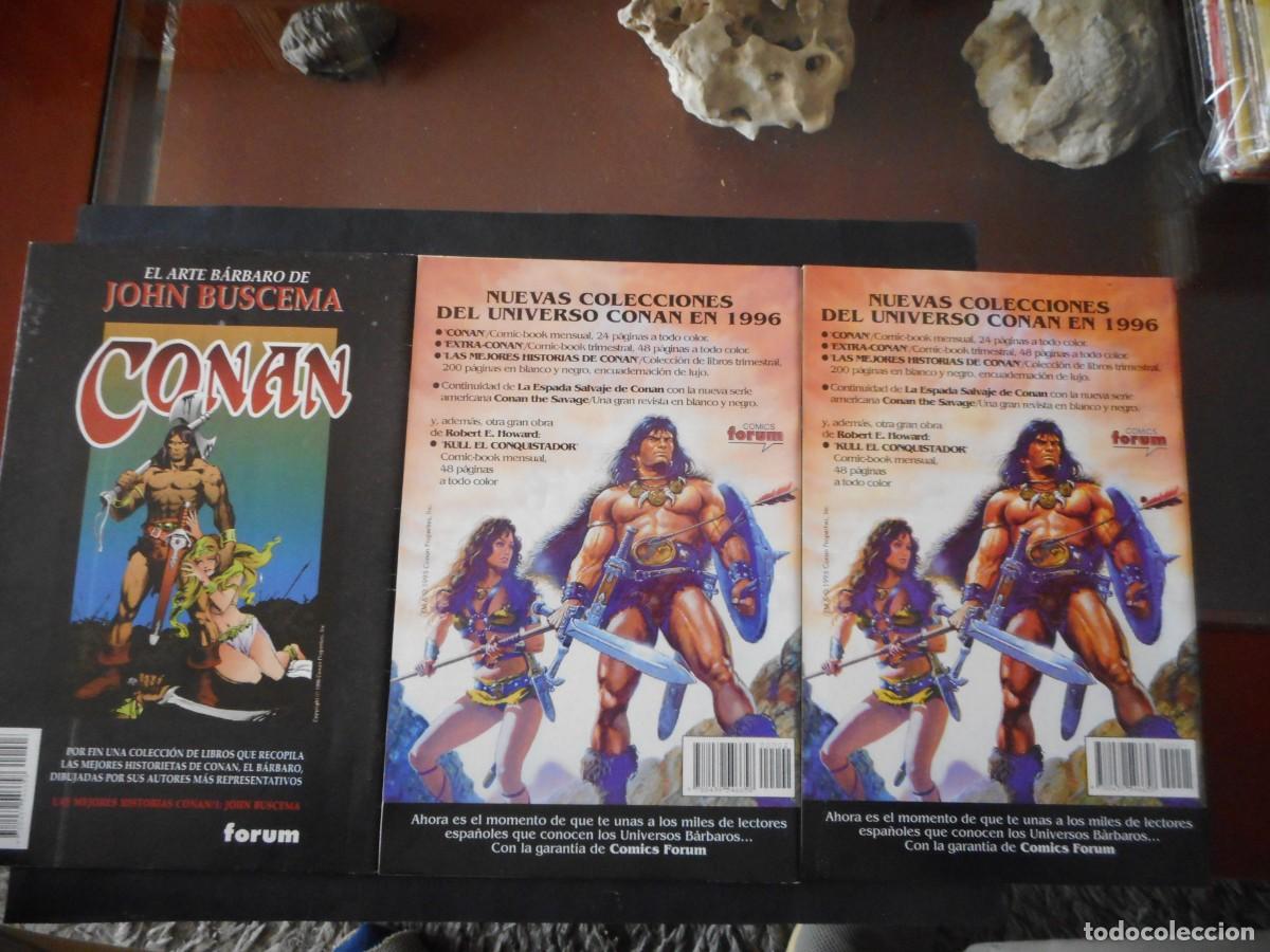 Tebeos: CONAN EXTRA N&ordm; 1 ,2 ,3 / C-16 - Foto 2