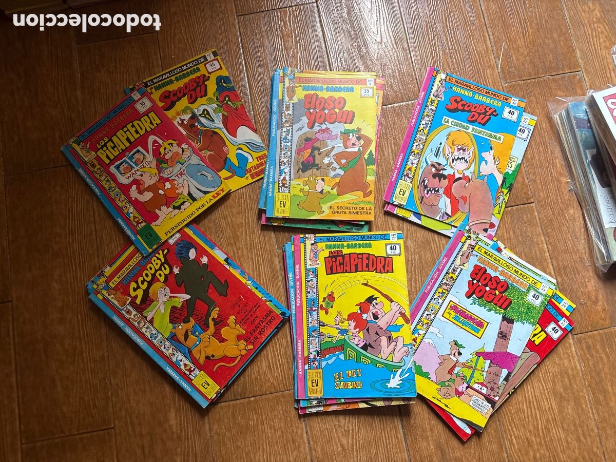Tebeos: EL MARAVILLOSO MUNDO DE HANNA BARBERA LOTE DE 31 NUMEROS EDITORIAL VALENCIANA