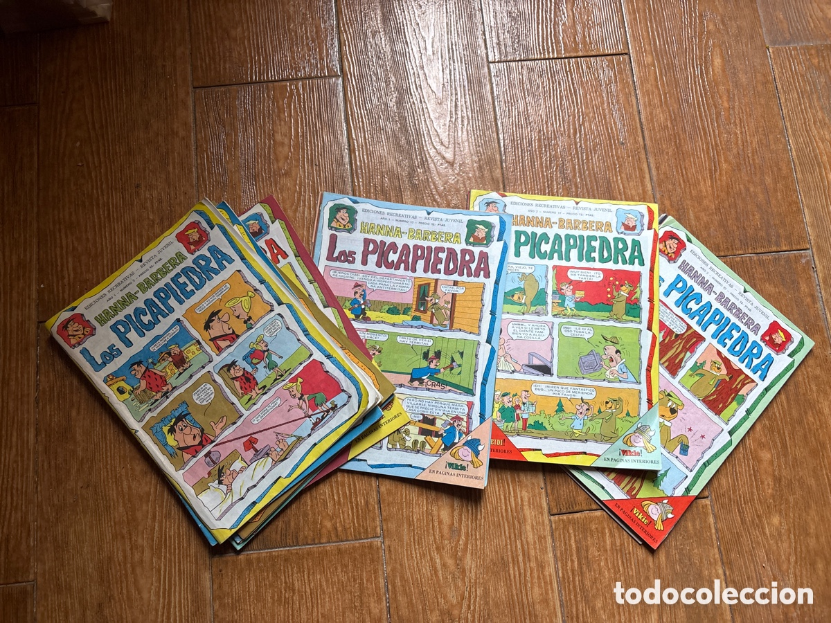 Tebeos: LOS PICAPIEDRA HANNA BARBERA LOTE DE 22 COLECCION COMPLETA SON 26 FALTAN 1 4 5 25