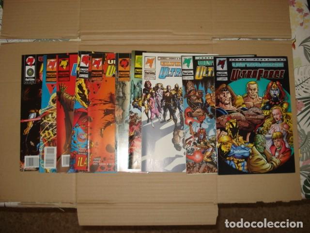 Tebeos: Ultraverse: Ultraforce, 1995, completa, 11 n&uacute;meros, Forum, muy buen estado