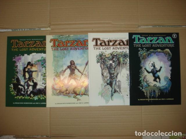 Tebeos: Tarzan: the lost adventure, 1995, Dark Horse, completa, 4 n&uacute;meros, muy buen estado. Caja DA