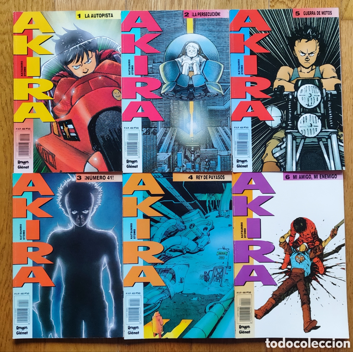 Tebeos: Colecci&oacute;n completa AKIRA (38 n&uacute;meros)