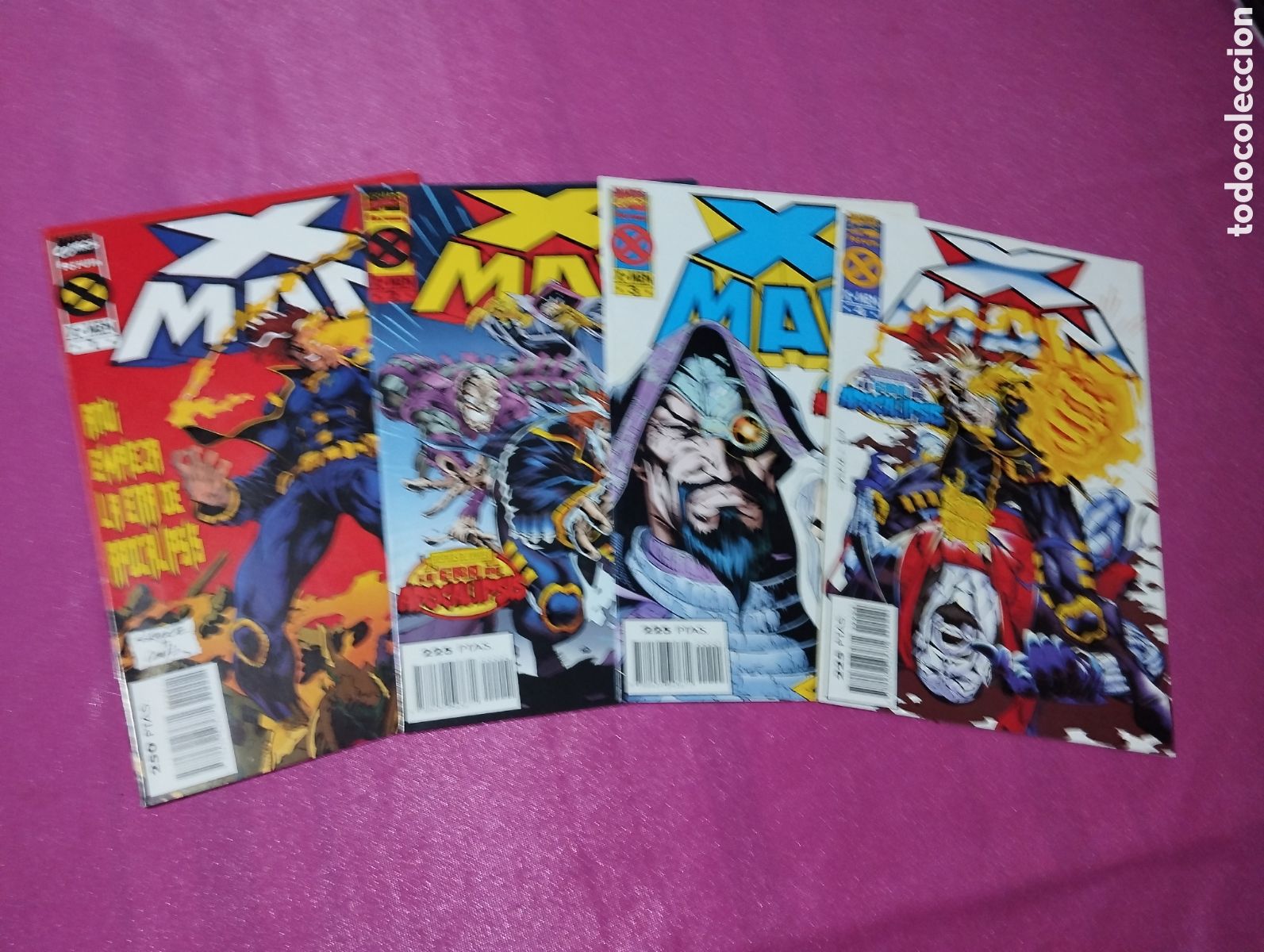 Comics: X MAN LA ERA DE LA APOCALIPSIS 4 COMPLETA FORUM L11 5 C12 FOTOS
