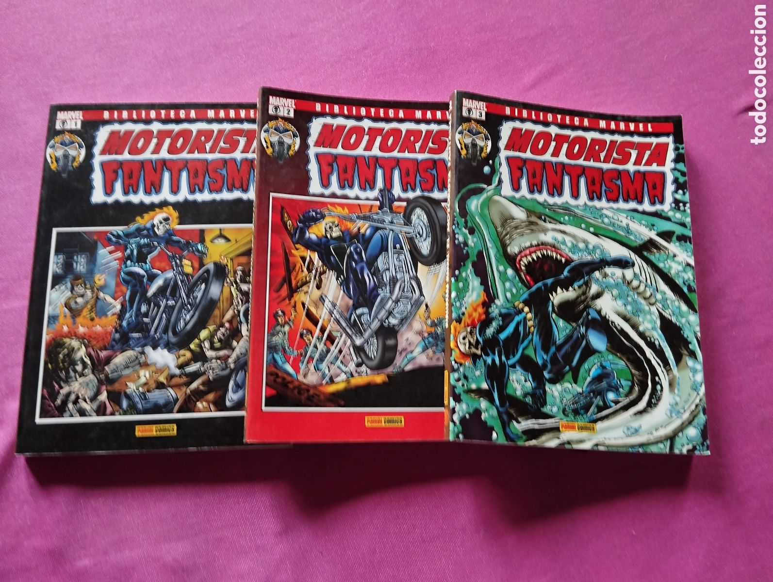 Tebeos: MOTORISTA FANTASMA 3 COMPLETA PANINI L43 4