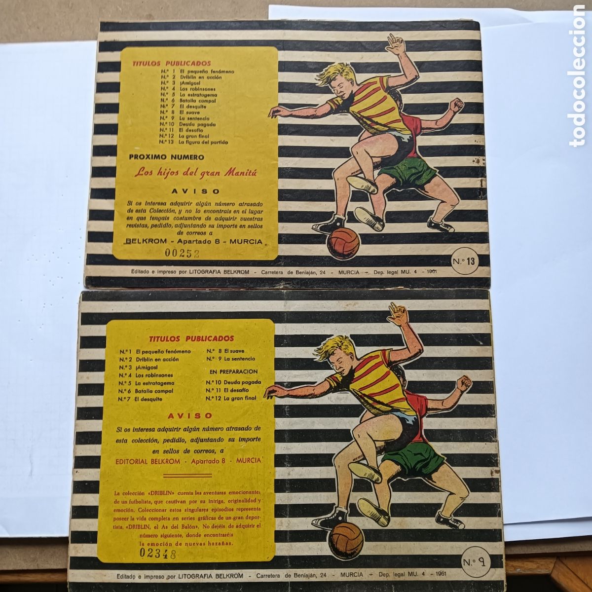 Tebeos: COLECCI&Oacute;N DRIBLIN EL AS DEL BALON - Foto 2