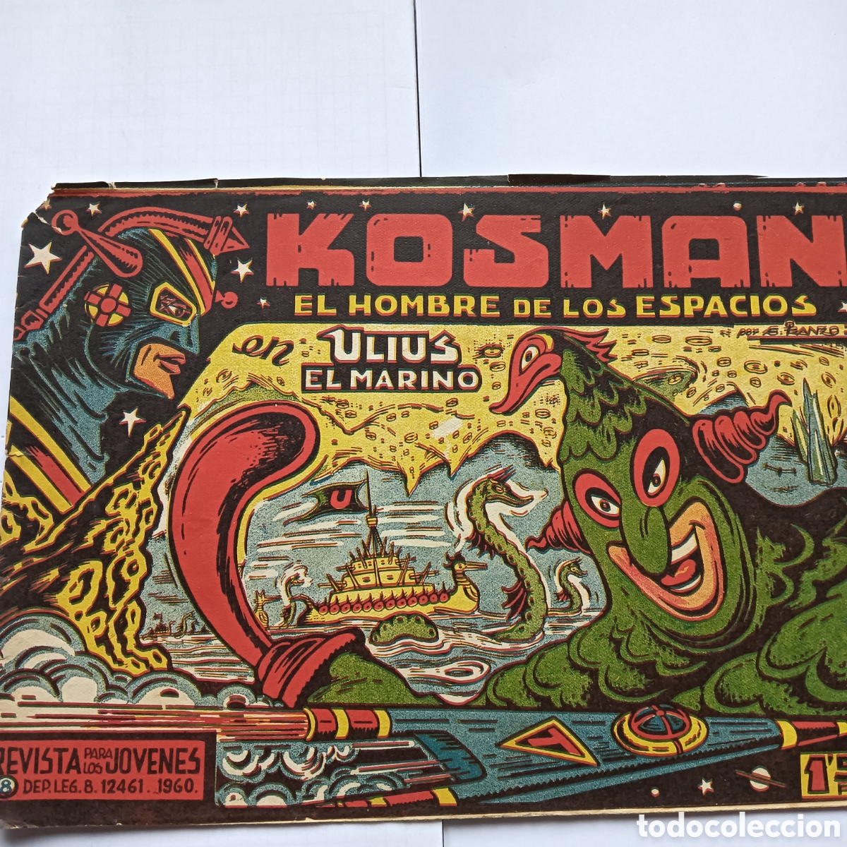 Tebeos: KOSMAN EDI.GRAFCOLOR N&Uacute;M 8 ORIGINAL