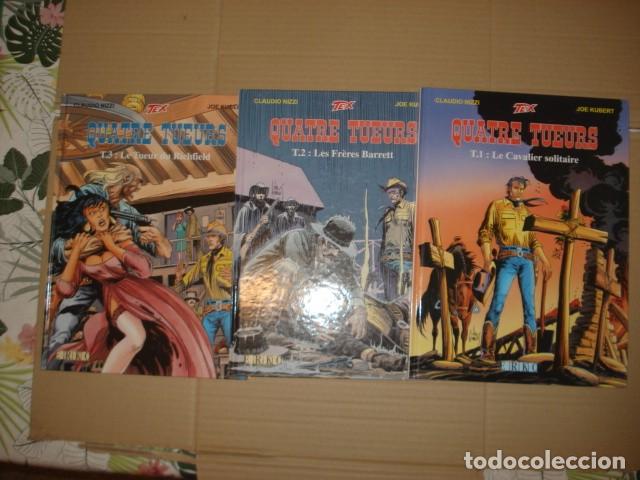 Tebeos: Tex: quatre tueurs, 2002, Erko, completa, 3 tomos, muy buen estado. Caja DA