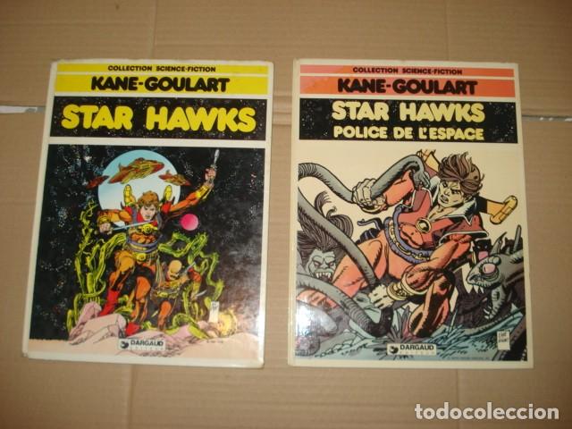 Tebeos: Star Hawks, 1982, completa, 2 n&uacute;meros, Dargaud. Caja DA