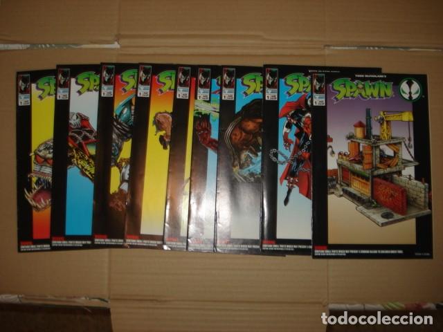 Tebeos: Spawn, Todd Tois, 1994, completa, 9 n&uacute;meros, Image, muy buen estado. Caja DA