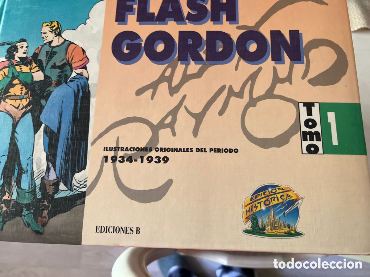 Tebeos: C&oacute;mics flash Gordon 9 libros tapa dura