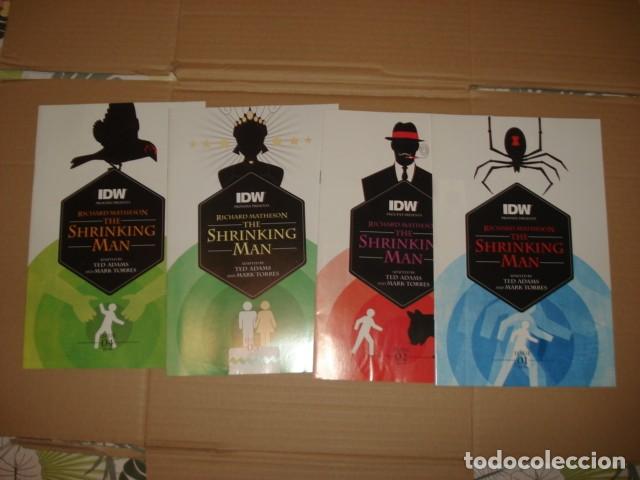 Tebeos: The Shirinking man, 2015, completa, 4 n&uacute;meros, IDW, muy buen estado. Caja DA