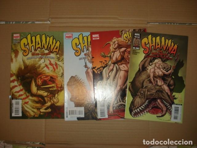 Tebeos: Shanna, the she-devil: survival of the fittest, 2007, completa, 4 n&uacute;meros, Marvel,. Caja DA. Muy bue