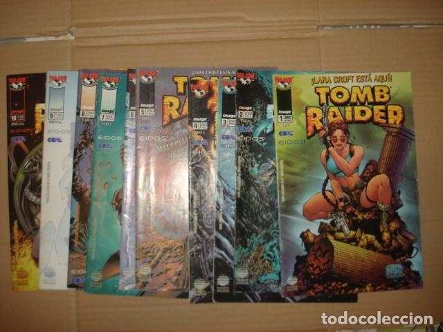 Tebeos: Tomb raider, 2000, completa, 10 n&uacute;meros, Planeta, muy buen estado