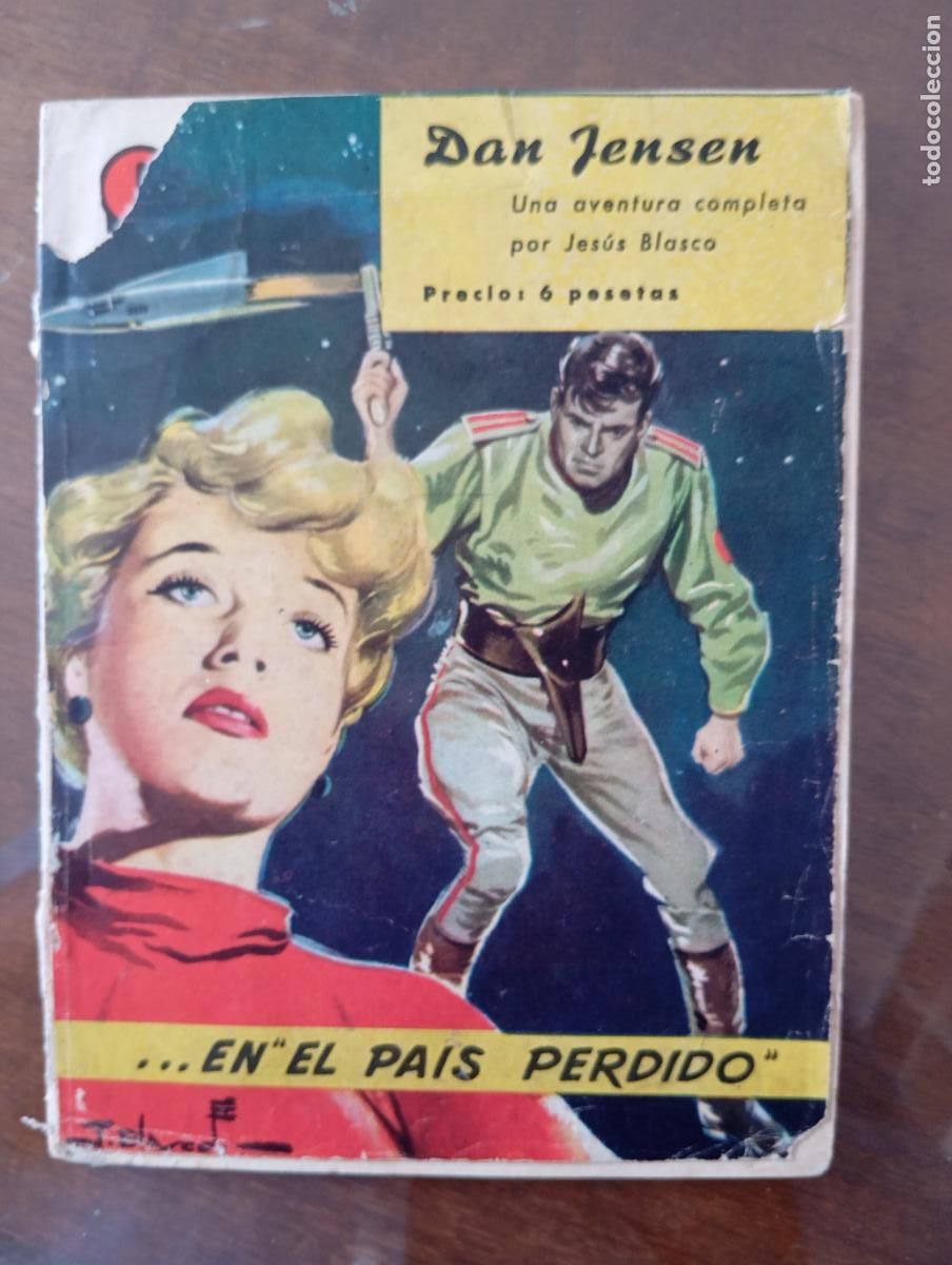 Tebeos: DAN JENSEN EN EL PA&Iacute;S PERDIDO, AVENTURA COMPLETA - CUTO PRESENTA - JES&Uacute;S BLASCO ORIGINAL DE EPOCA